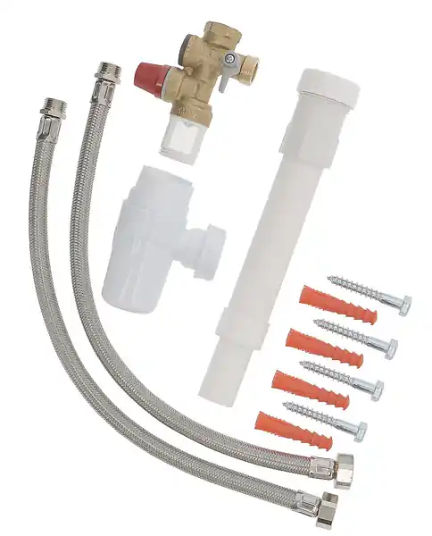 Kit raccordement chauffe-eau - Laiton - complet DIPRA Haute Qualité