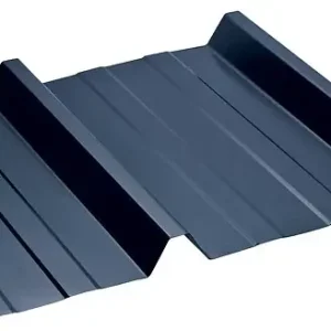Tôle acier galvanisé laqué nervuré - Bleu - L.200xl.105cm ONDOMETAL Prix Choc