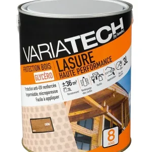 Offre Limitée Lasure haute performance - Chêne - 3L VARIATECH