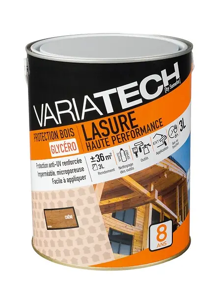 Offre Limitée Lasure haute performance - Chêne - 3L VARIATECH