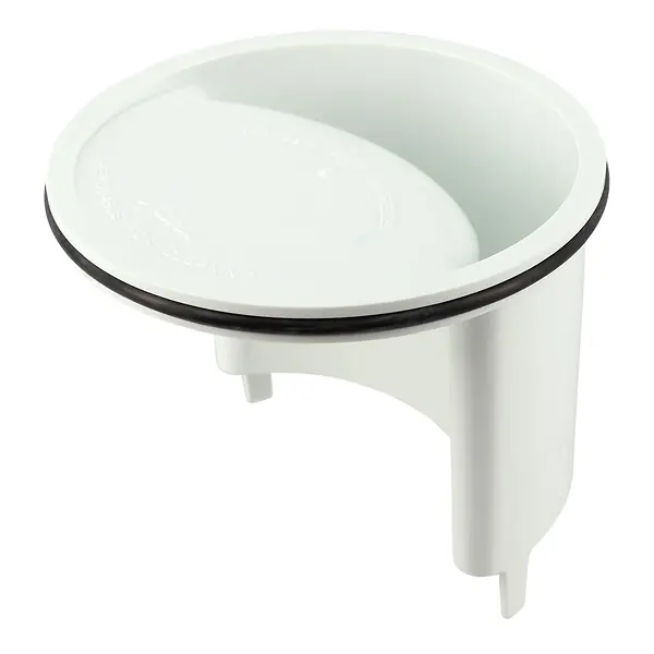 Bon Plan Kit cloche avec joint Nicoll CLJSITAR pour siphon SITAR en PVC blanc