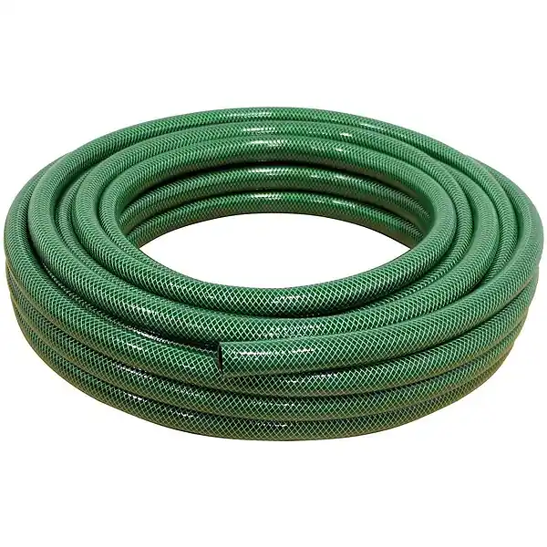 Tuyau d‘arrosage 3 couches Ø 15 mm (5/8 pouce) - Longueur 30 mètres HUGGY TUYAUX Seulement Aujourd'hui