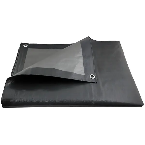 Bâche de protection grise ultra résistante - 200 g/m² - 3 x 5 mètres GT GARDEN Pas Cher