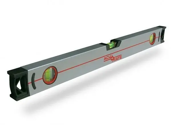 Niveau tubulaire 1 m 3 fioles haute précision FISCHER DAREX Expédition Rapide
