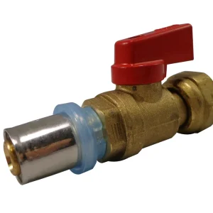 Acheter En Ligne Vanne à sertir écrou libre 1/2 pour tube multicouche diamètre 16 mm
