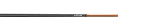 Offre Spéciale Câble électrique H07VU - Noir - 2,5 mm²