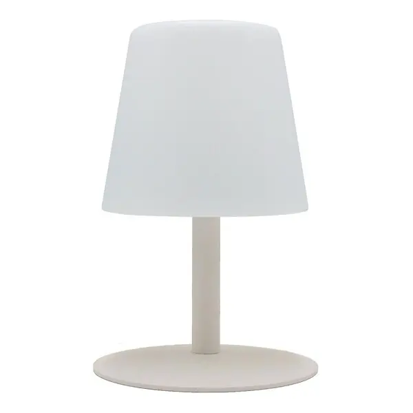 Lampe de table sans fil STANDY MINI Sable H25cm LUMISKY Offre Du Jour
