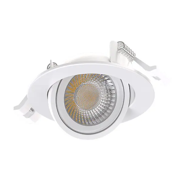 LECCO Blanc Spot encastré 6W. 662-724Lm. dimmable. CCT 2700-3000-4000K - SOLUM - S0270690D Dernier Modèle