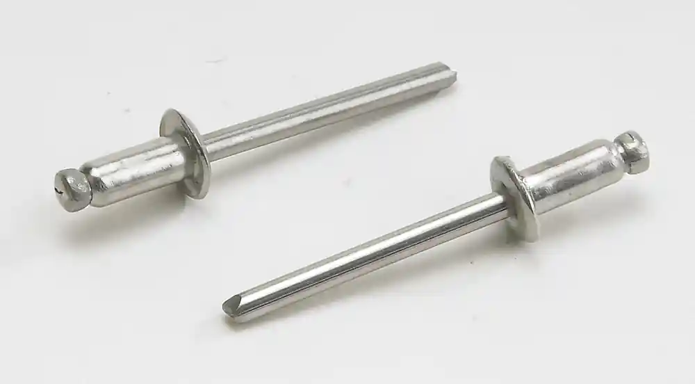 Rivets aveugle 4,8 x 10 mm inox tête plate par 25 Prix Choc