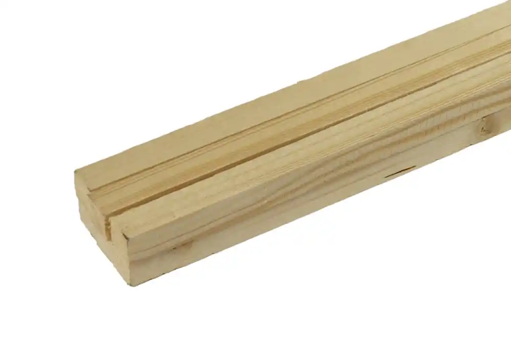 Tasseau sapin sans noeuds raboté non traité - Ép.27 x l.27 mm - L.2.40 m - Lot de 6 - AJ TIMBER Acheter En Ligne