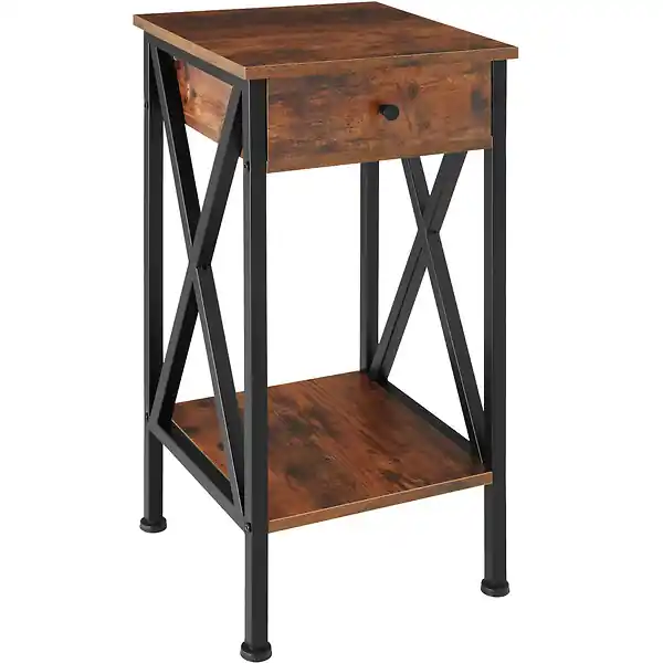 Affaire À Saisir Table d‘appoint Dayton 35x35x70,5cm TECTAKE
