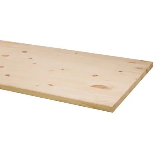 Panneau pin choix AB lamellé-collé - 21 x 300 x 2400 mm - AJ TIMBER Petit Prix