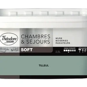 Acheter En Ligne Peinture intérieure MG Soft Tilleul 2.5L THEODORE PEINTURES