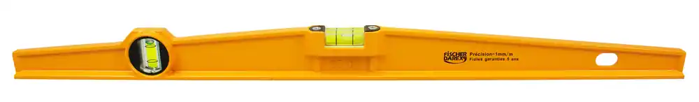 Top Vente Niveau à bulle aluminium trapèze 600 mm FISCHER DAREX