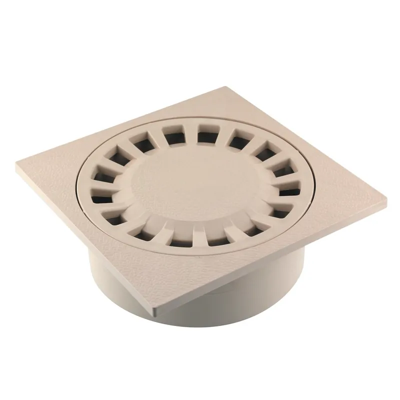 Achetez Aujourd'hui Siphon de cour 200x200mm sortie intégrée Ø63/80/100 sable - FITT