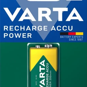 Acheter Direct Piles rechargeables 6HR61 (PP3) Accu power - VARTA