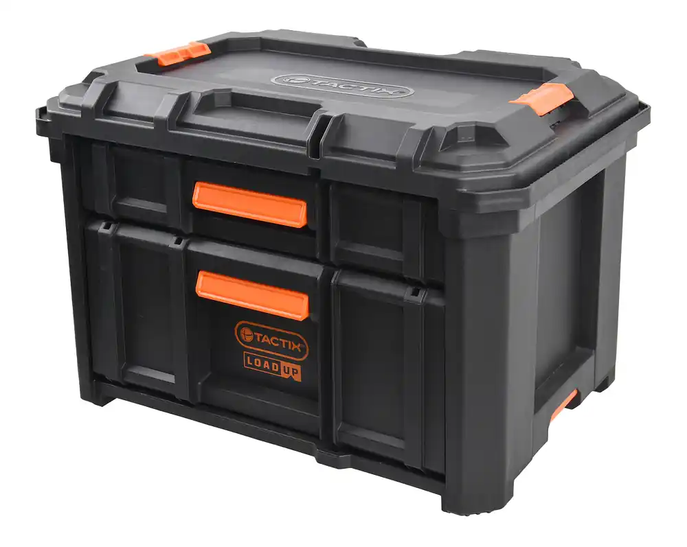 Coffre de rangement 2 tiroirs loadup - TACTIX Dernier Modèle