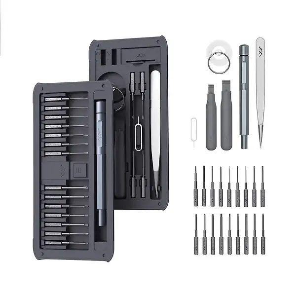 Coffret tournevis précision 25 pièces - acier S2 - étui JIMIHOME Offre Exclusive