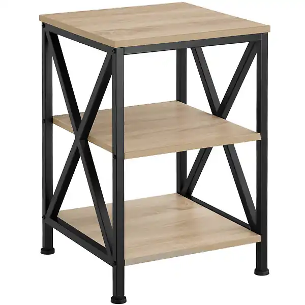 Table d’appoint NOTTINGHAM 40,5x40,5x60,5cm TECTAKE Soldes