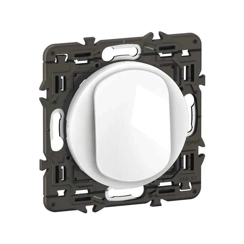 Top Vente Bouton poussoir blanc - Céliane LEGRAND