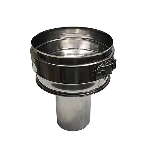 Acheter Direct Raccord sur buse - Acier inoxydable - KITINOX - 180x160 mm