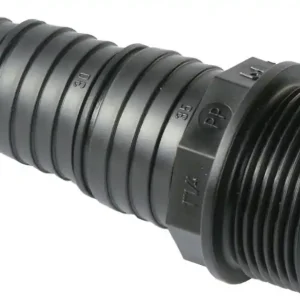 Embout cannelé polypropylène mâle 1" (26/34) Réduction