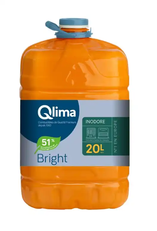 Promotion Combustible poêle à pétrole BRIGHT 20L