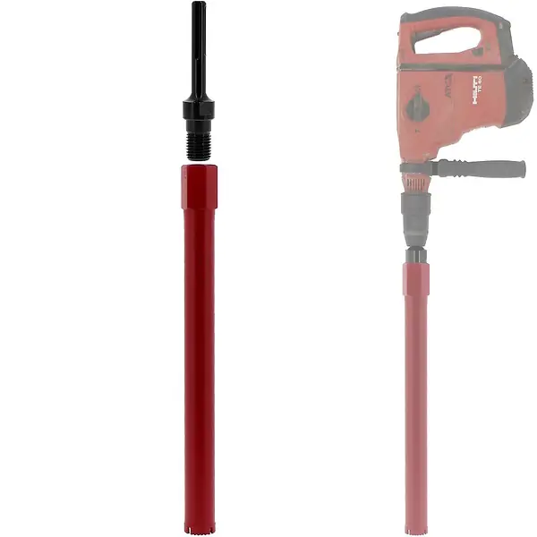 Couronne diamant Ø 40 mm avec adaptateur pour perceuse et perforateur SDS-max GT MARKET Expédié Aujourd'hui