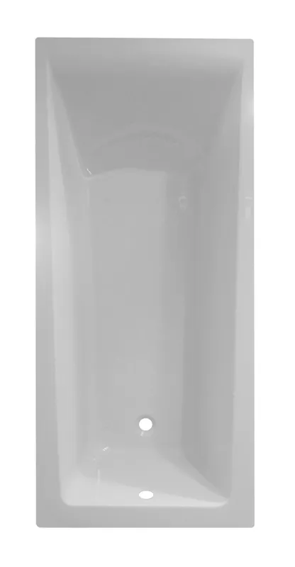 Pas Cher Baignoire Tulipano NF acrylique blanche L 1600 x P 700 mm BALNEO
