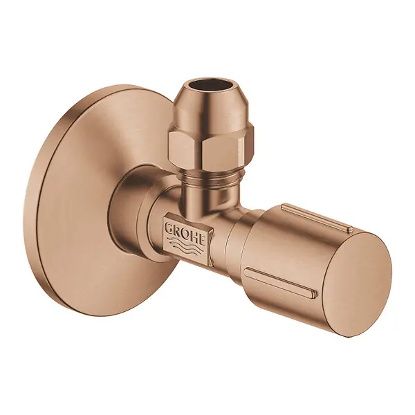 Solde Robinet d‘arrêt équerre 1/2″, cuivre brossé (G22037DL0) GROHE