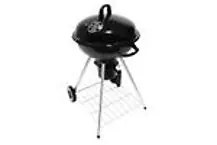 Offre Exclusive Barbecue charbon de bois avec couvercle - Acier - D47cm