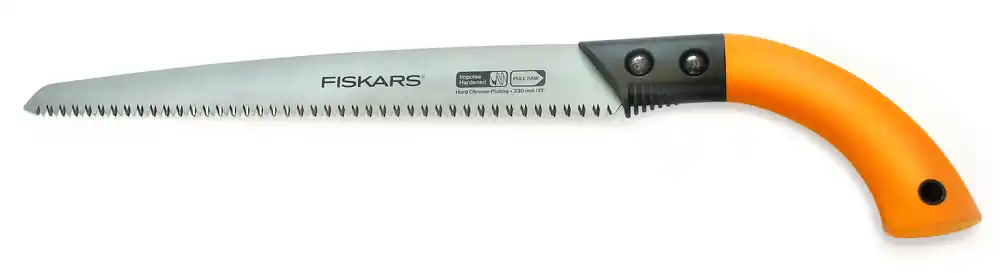 Nouvel Arrivage Scie à main 490 mm à lame fixe + étui SW84 FISKARS