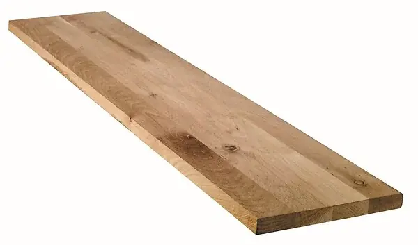 Tablette en chêne massif lamellé-collé - L.200xl.40xEp.1.8cm AJ TIMBER Commander Vite