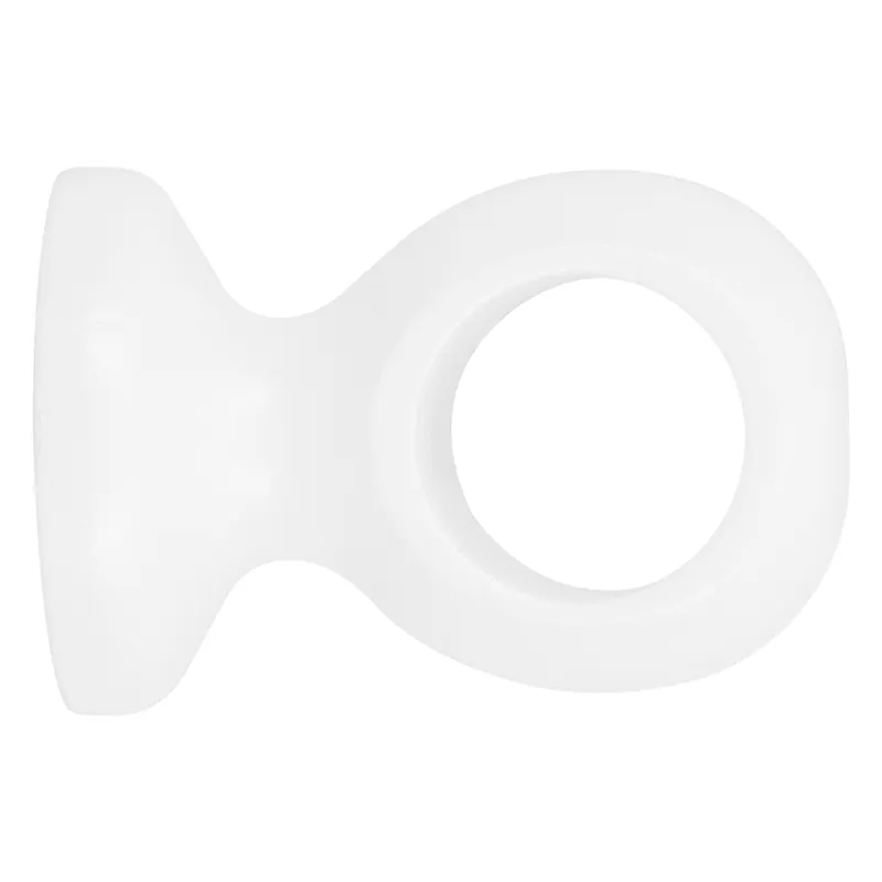 Support à oeil en bois diam 35 mm Finition Blanc laqué - MOBOIS Commander Maintenant