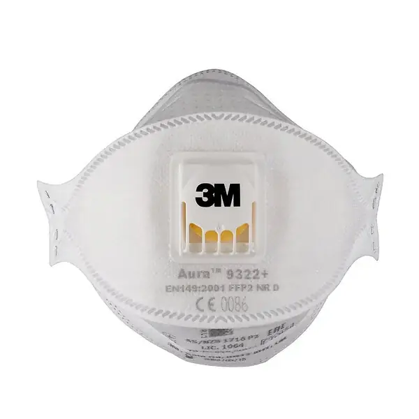 9322+ - Masque Anti-Poussières avec Valve 3M™ Cool Flow™ - Boîte de 10 * FFP2 Meilleur Prix