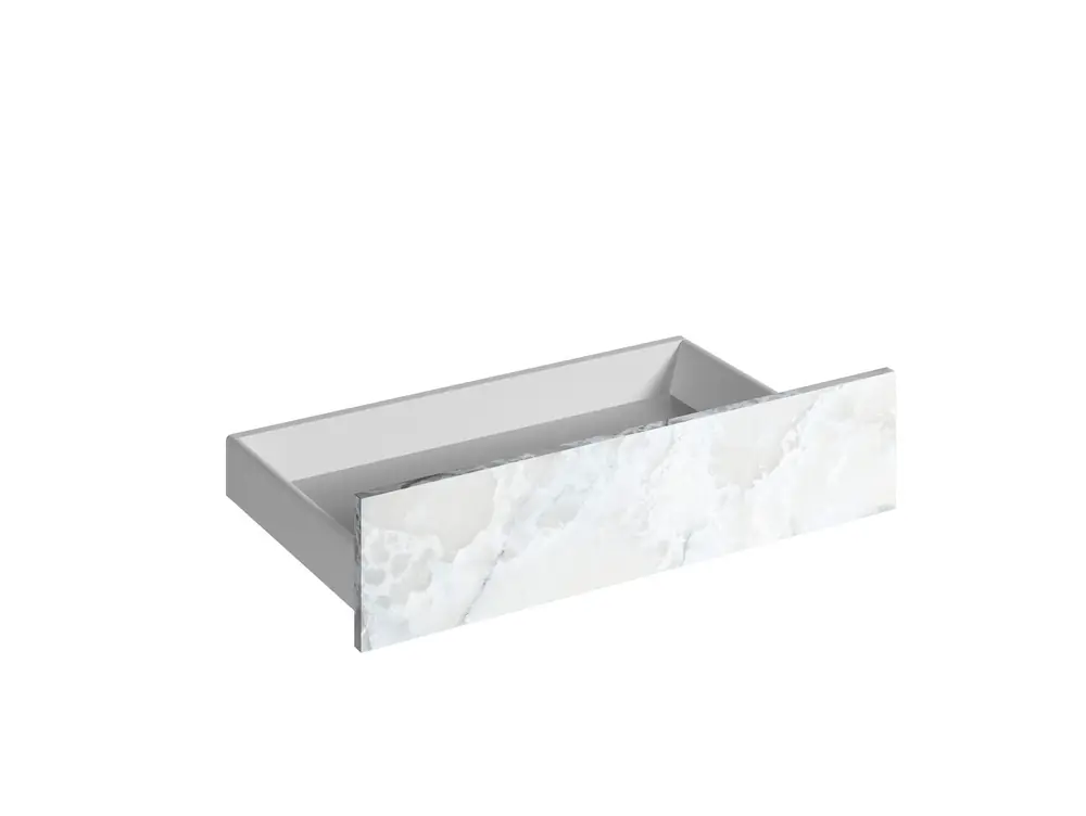 Produit De Marque Façade tiroir pour meuble de cuisine Lotus nuvola mat 13,8 x 80 cm OFITRES