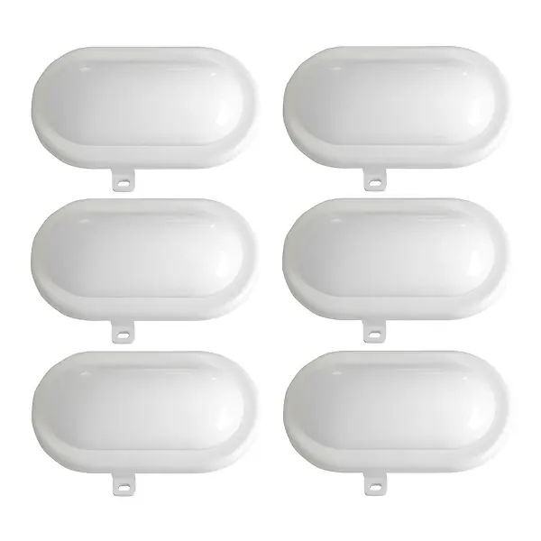 Lot de 6 hublots led 6W - 480 lumens - IP65 I-WATTS OUTDOOR LIGHTING Paiement Sécurisé
