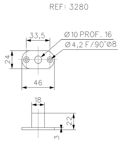Boîte à roulement laiton poli - STREMLER - 3280.00.0 Acheter Direct