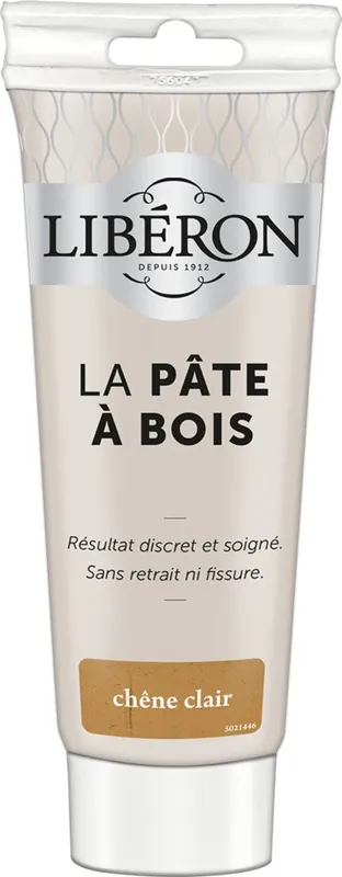 Pâte à bois chêne clair tube 250 gr LIBERON Dernière Chance