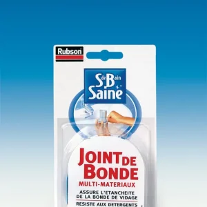 Joint de bonde Salle de Bain Saine cordon préformé 60 cm RUBSON Nouveauté