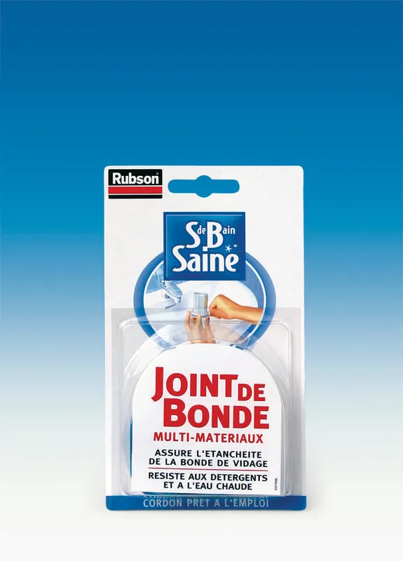 Joint de bonde Salle de Bain Saine cordon préformé 60 cm RUBSON Nouveauté