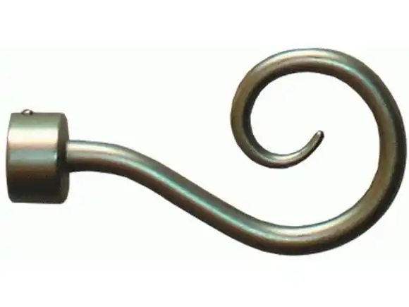 Promotion Embout crosse diam 20 mm Finition Nickel par 2 - MOBOIS
