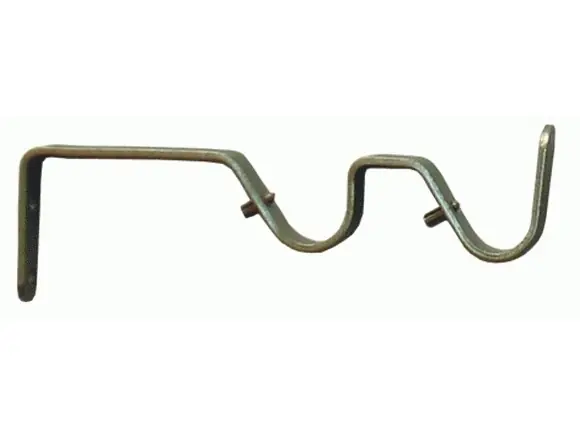 Acheter Direct Support ouvert double 80 et 130 mm diam 20 mm Finition nickel par 2 - MOBOIS