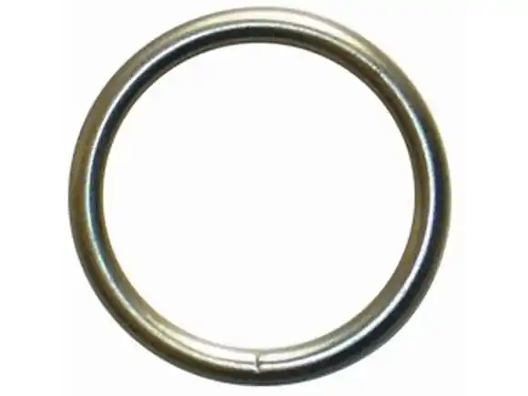 Anneaux métal diam 42 mm Finition Nickel par 10 - MOBOIS Dernière Chance