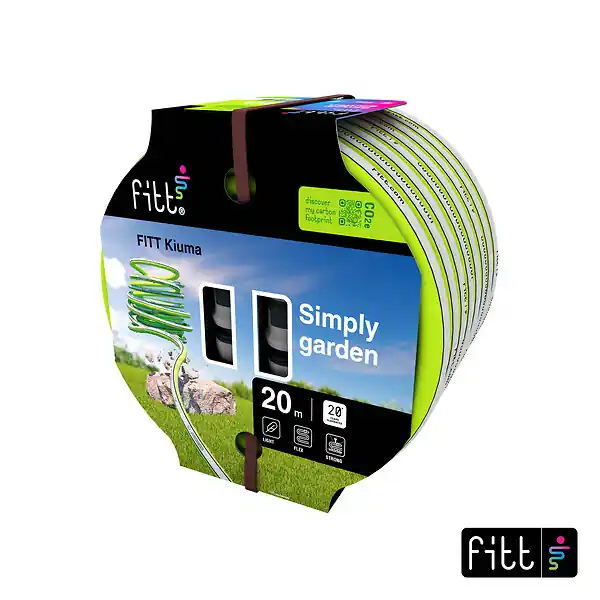 Achat Immédiat Tuyau d‘arrosage FITT Kiuma Lime - 13mm - 20m