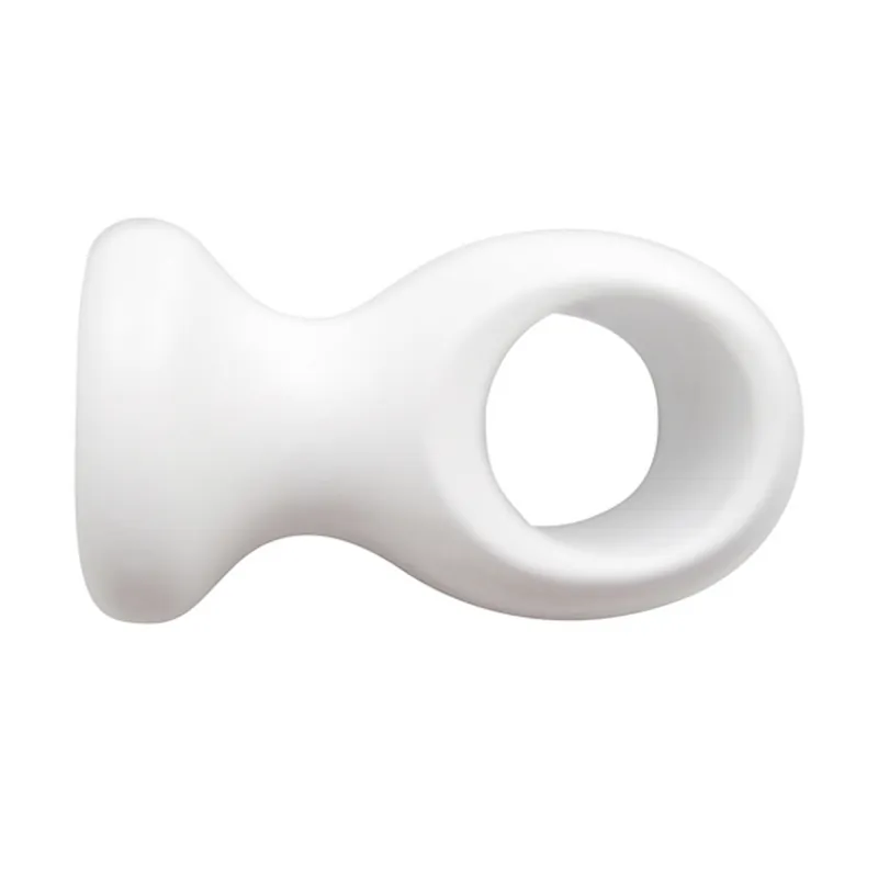 Support à oeil en bois diam 20 mm Finition Blanc laqué - MOBOIS Jusqu'à Épuisement Des Stocks