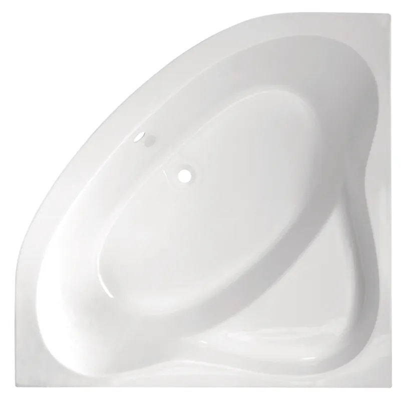 Offre Spéciale Baignoire d‘angle Easy bath acrylique blanche L 1350 x P 1350 mm BALNEO