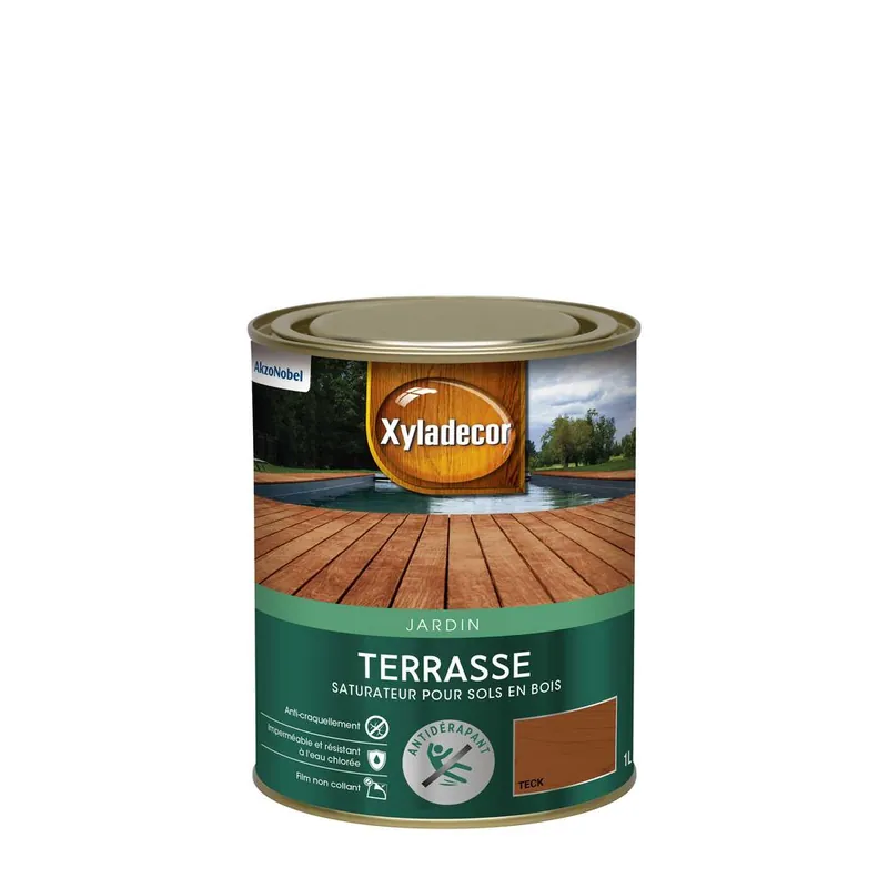 Saturateur mat teck 1L - XYLADECOR Meilleur Prix