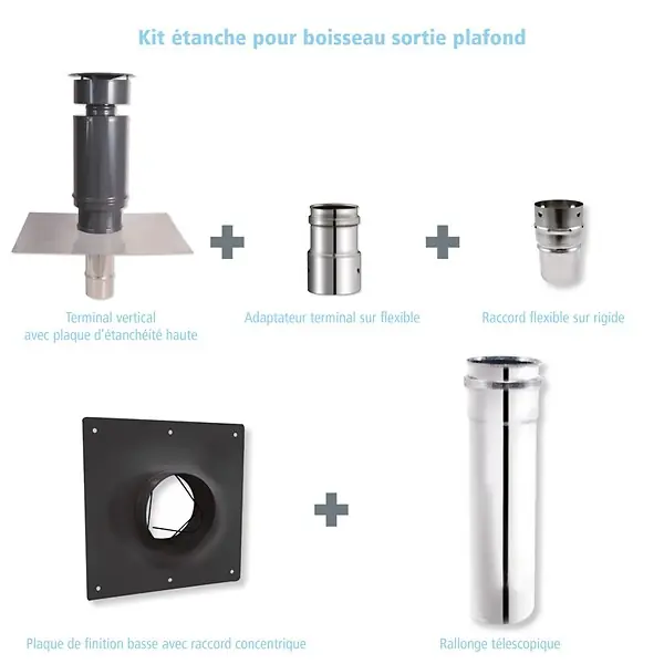 Coude segmenté 90° acier émaillé noir D80 DISTRIWEST Vente Flash