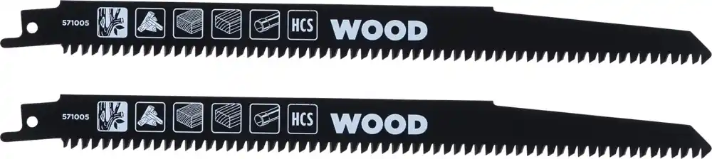 Meilleure Vente Lames de scie sabre en acier HCS par 2 - denture japonaise - KWB